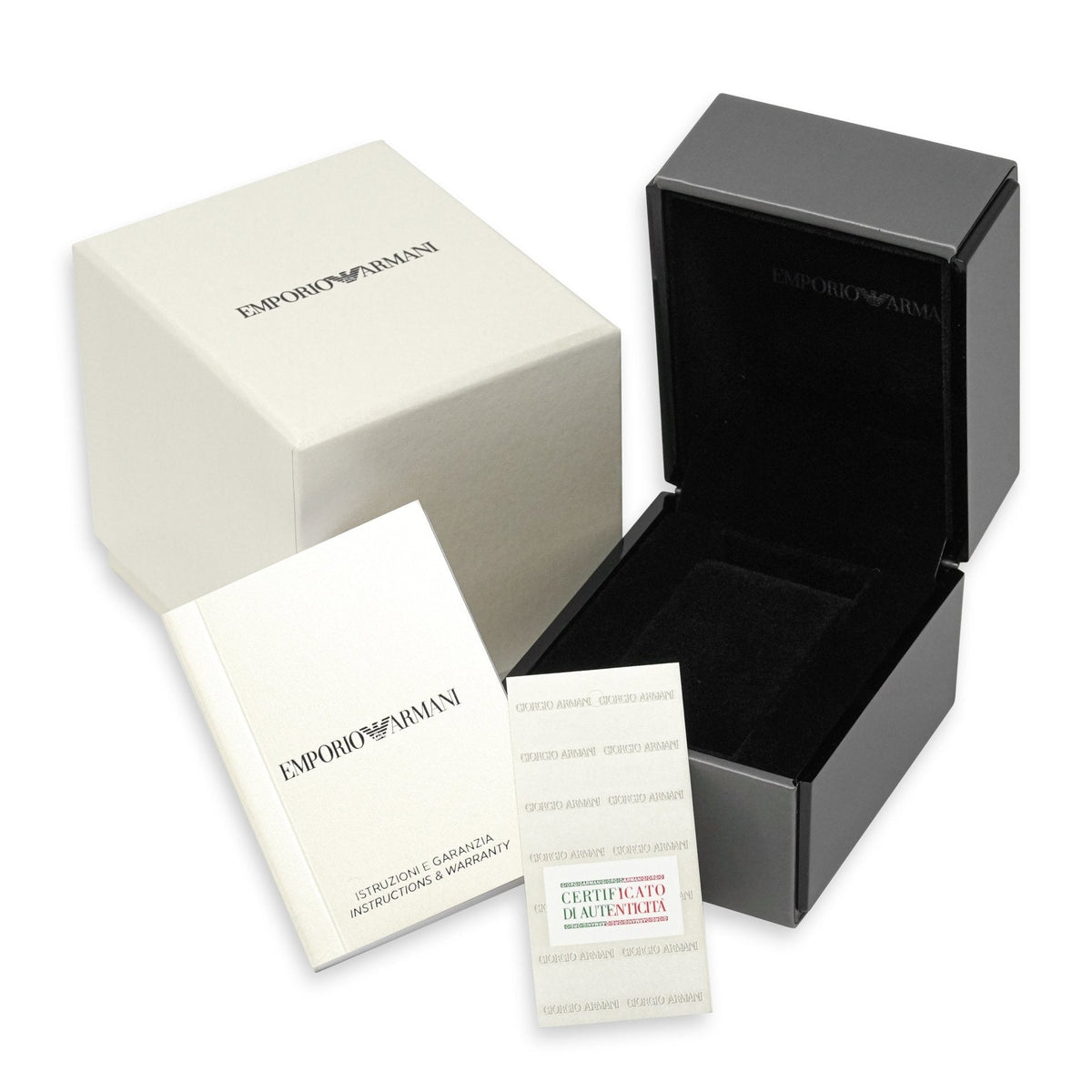 Emporio Armani Men's Mario Ceramic Chronograph Watch