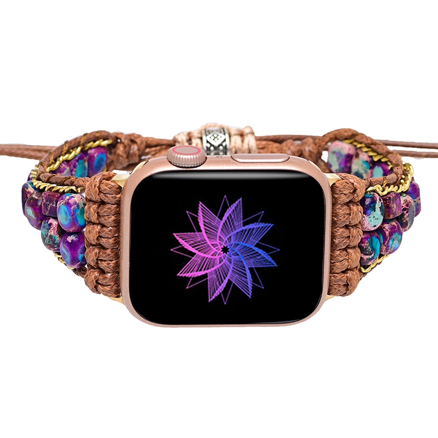 Imperial Stone Floral Apple Watch Strap