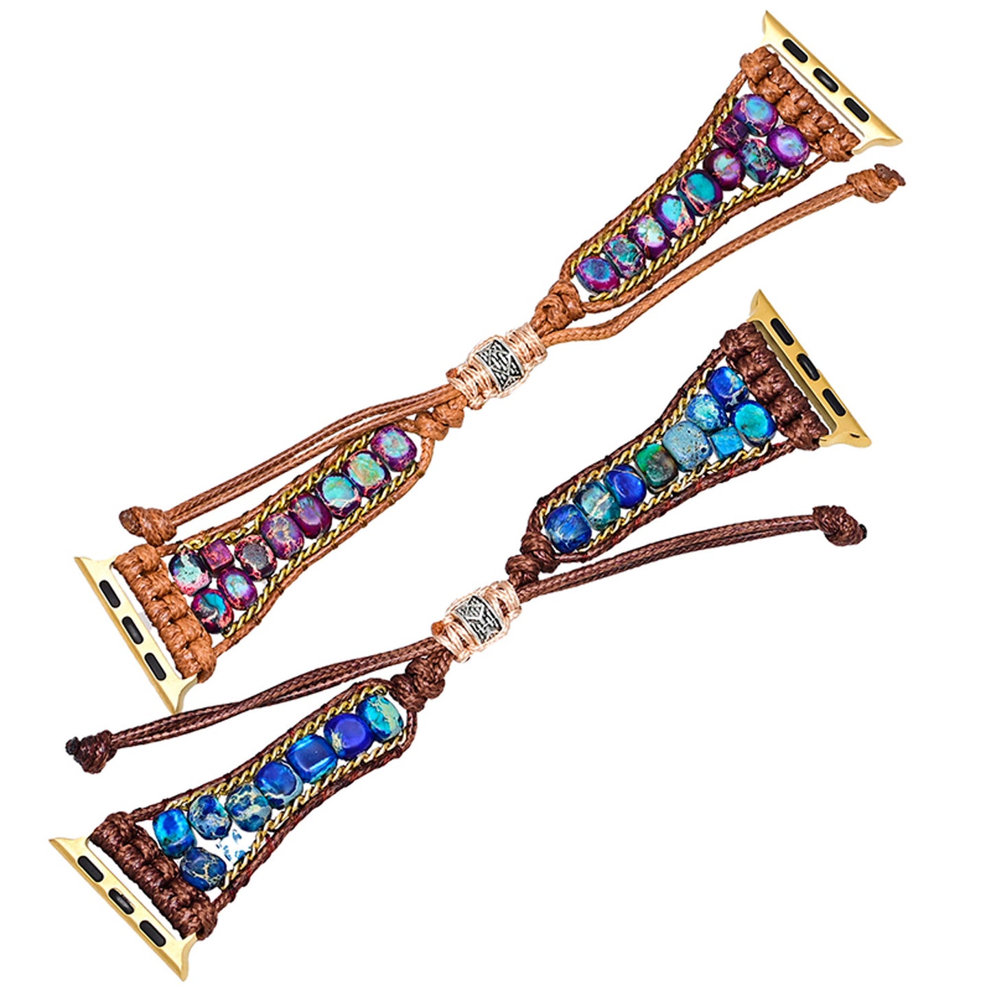 Imperial Stone Floral Apple Watch Strap