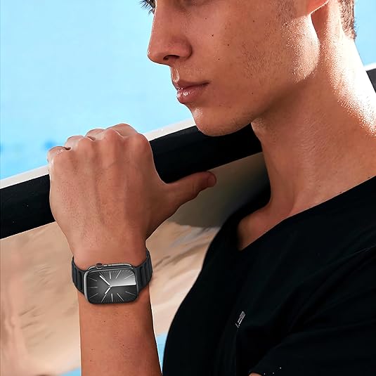 Magnetic Nylon Band for Apple Watch 38–49mm – Unisex