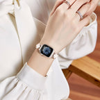 Slim Stainless Steel Mesh Band for Apple Watch – Magnetic with Charms