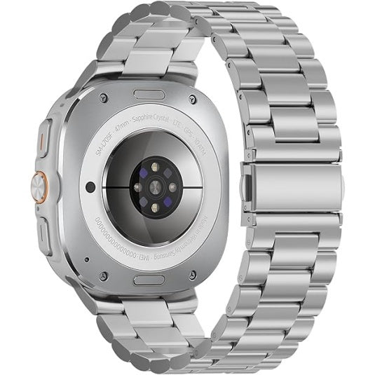 No-Gap Stainless Steel Metal Band for Samsung Galaxy Watch Ultra – Unisex