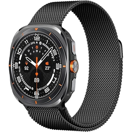 Magnetic Stainless Steel Milanese Loop Band for Samsung Galaxy Watch Ultra – Unisex