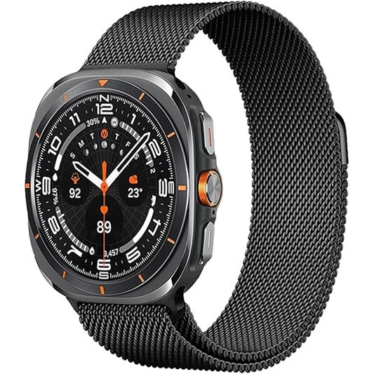 Magnetic Stainless Steel Milanese Loop Band for Samsung Galaxy Watch Ultra – Unisex
