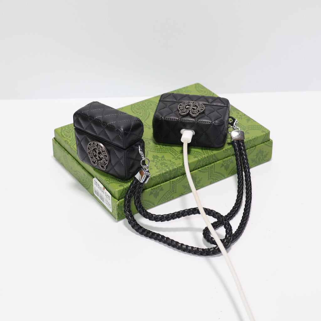 Chrome Hearts Airpods Case for 2 3 Pro 2 Gen