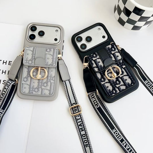 Dior Crossbody iPhone Case for 1217 Pro / Pro Max / Plus