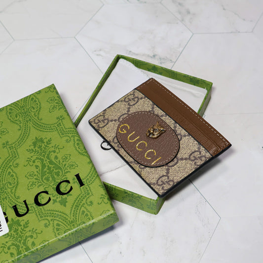 Gucci Card Case Tiger Design
