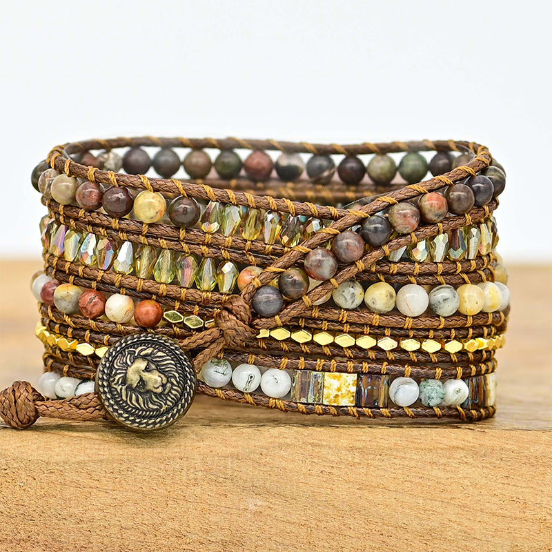 Bohemian Natural Stone Apple Watch Strap