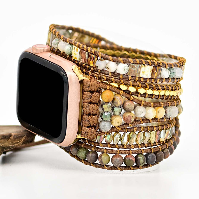Bohemian Natural Stone Apple Watch Strap