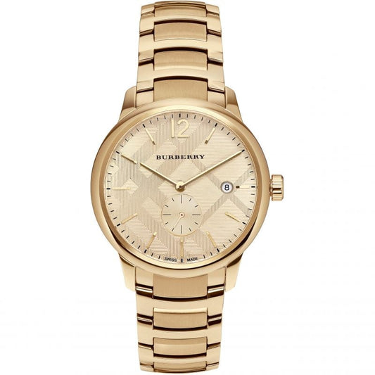 Burberry Men's The Classic Yellow 40mm Gold Watch