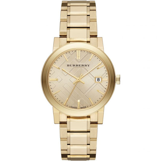Burberry The City Yellow Gold 38mm Watch