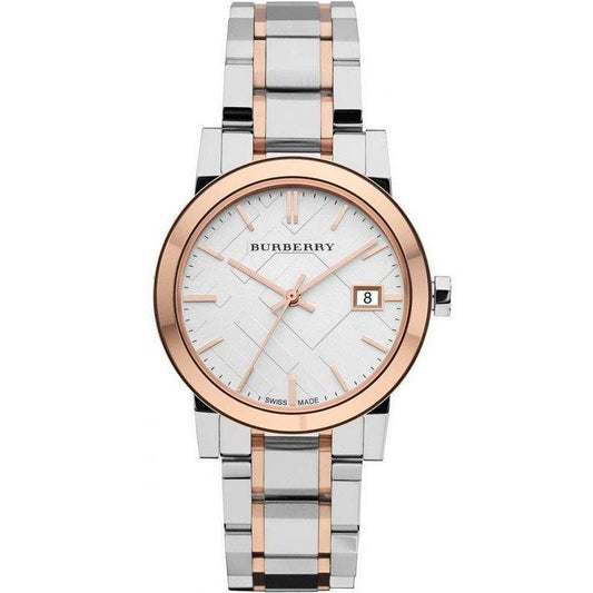 Burberry Ladies Two-Tone 34mm Watch