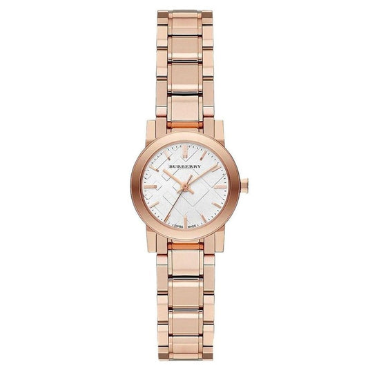 Burberry Ladies Swiss Rose Gold 26mm Watch