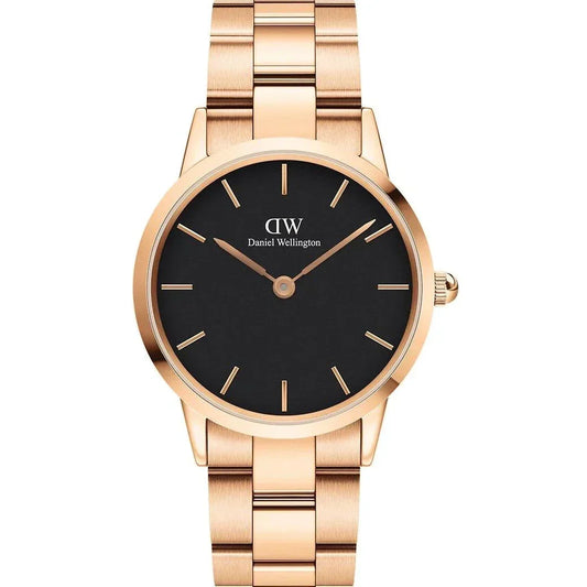Daniel Wellington Iconic Link Ladies Rose Gold Watch