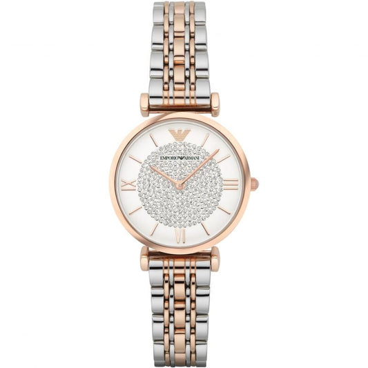 Emporio Armani Ladies Rose Gold Watch