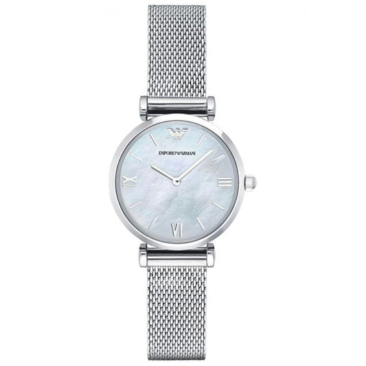 Emporio Armani Ladies Mother Of Pearl Watch