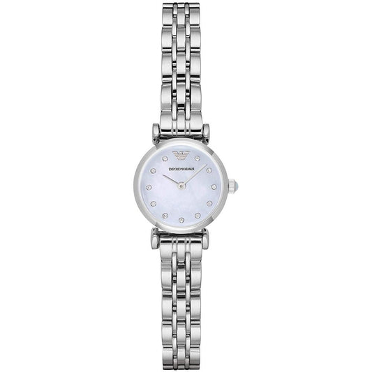 Emporio Armani Ladies Mother of Pearl Watch