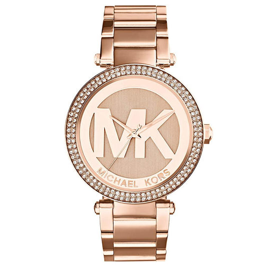Michael Kors Ladies Parker Rose Gold Watch