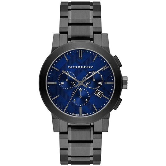Burberry Men's Gunmetal Gray Chronograph 42mm Watch