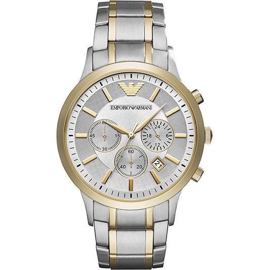 Emporio Armani Men's Two-Tone Chronograph Watch