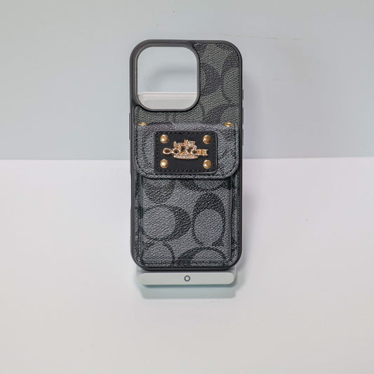 CH Style Card Holder for 14-17 Pro Max Plus iPhone Case