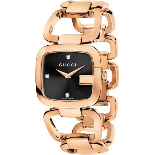 Gcci Ladies G-Gucci Rose Gold Watch